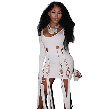 YASMIN Persuasive Cutout Mini Dress